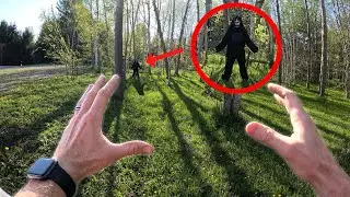 We encountered a CREATURE in THE WOODS!!