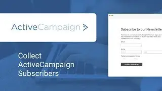 Sales Lead Forms with ActiveCampaign integration