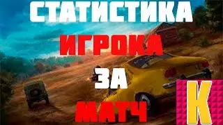 КАК УЗНАТЬ СТАТИСТИКУ ИГРОКА ЗА МАТЧ В PUBG