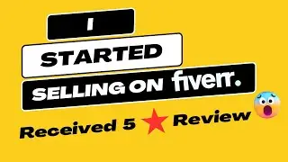 My Journey on Fiverr,  Received 5 ⭐ Review  😍