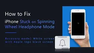 Fix iPhone stuck on Spinning Wheel | Recovery Mode  | Headphone Mode | Apple logo