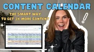 How To Create a Content Calendar You Will Actually Stick To!