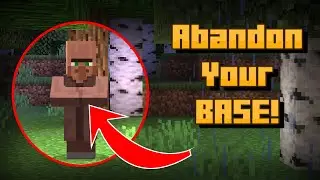 If a Villager Watches You While You're Alone, Abandon Your Base! Minecraft Creepypasta