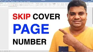 How to Skip Cover Page Number in Word