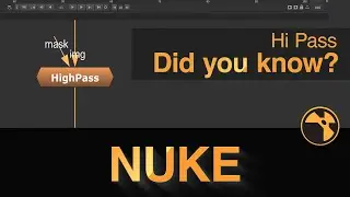 Nuke hi-pass node #shorts #vfx