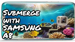 SAMSUNG A8 underwater experience #shorts  #shortsvideo #samsungaseries