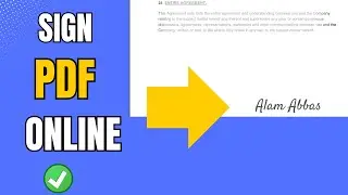 How To Sign a PDF Online | Digital Signature on PDF