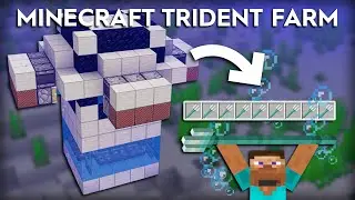 Minecraft Easy Drowned/Trident Farm