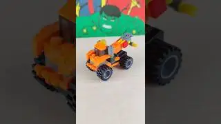 Строительная Машина из Лего! Lego Самоделка #shorts