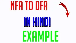 nfa to dfa conversion in hindi