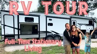 RV Tour! | Living Full Time Stationary in Our RV | Tiny Home Tour | Tiny House  | Coachman 367BH