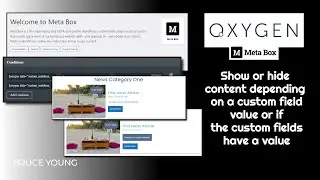 Show or hide content based on Meta Box custom fields that have a specific value or aren't empty