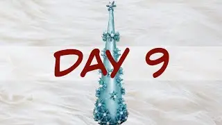 12 Days of Cone Trees, Day 9 Star beads #christmasinjuly