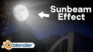 How to Use Blender's Sunbeam Node (Tutorial)