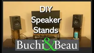 DIY Speaker Stands - Easy