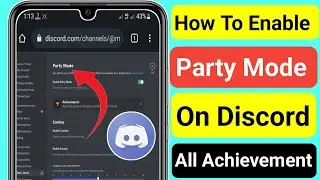 New! Discord Party Mode 2022 || Discord All Achievement | Enable Discord Party Mode || 7th Birthday