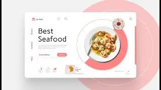 Restaurant Web Ui Design | Constraints in Figma | Figma Tutorial