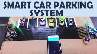 SMART CAR PARKING SYSTEM USING ARDUINO, ESP8266 NODEMCU AND BLYNK SERVER.