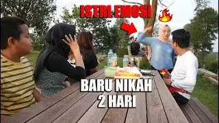 PRANK ISTRI.!! BARU NIKAH 2 HARI. GOMBALIN CEWEK GAK DI KENAL DEPAN ISTRI - BEGINI AKIBATNYA.??