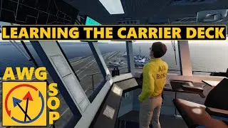 DCS World - SUPER-CARRIER DECK LAYOUT Training