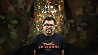 NDA cut-off details in one minute | Harsh sir #shorts #nda #ndaexam #nda2023