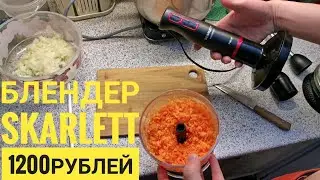 Блендер Sсarlett, очень удивил!