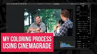 My color correction and grading process with Cinema Grade