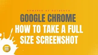 Google Chrome Tip: How to Take a Full Size Screenshot of Any Web Page