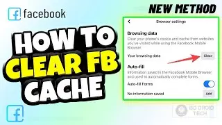 How to Clear Facebook Cache on Laptop/Pc 2024