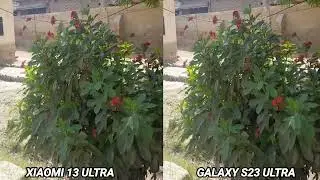 Xiaomi 13 Ultra  VS Samsung Galaxy S23 Ultra camera test