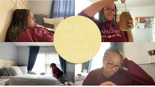 VLOG | DAY IN THE LIFE OF A VIRTUAL STUDENT