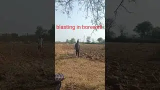 blasting in borewell #blasting #borewell #aarcoat