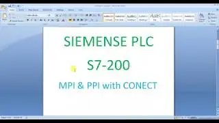 SIEMENSE PLC COMUNICATION CABLE SETTING PPI & MPI CABLE PROGRAAM UPLOAD AND DOWNLOAD URDU HINDI