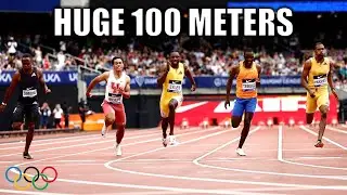 Noah Lyles VS. Kishane Thompson & Oblique Seville! || Men's 100 Meters - 2024 Olympic Games