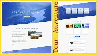 Adventure Travel Website - Tour and Travel Website Design