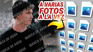 Marca de Agua con Photoshop y como aplicarla a VARIAS fotos A LA VEZ