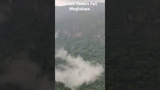 Seven Sisters Fall Meghalaya India