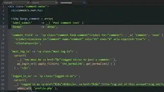 comment.php,  comments_template, comment_form, wp_list_comments