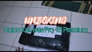 UNBOXING Pen Display Huion Kamvas Pro 16 Premium _ Beli Pen Display 6 Jutaan Dapet Apa Aja?...