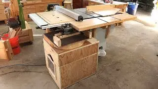 Dedicated table saw dust collector