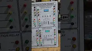 MICRO CONTROLLER BASED POWER SYSTEM PROTECTION TRAINER