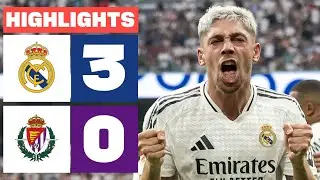 REAL MADRID 3 - 0 REAL VALLADOLID CF | RESUMEN LALIGA EA SPORTS