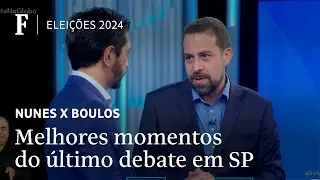 Nunes e Boulos trocam acusações em debate sobre corrupção e extremismo