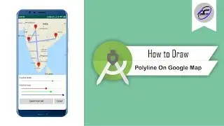 How to Draw Polyline On Google Map in Android Studio | DrawPolyline | Android Coding