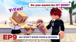 💌 School Love | Girl WON'T SHOW FACE In SCHOOL | Episode 9 | Roblox Story