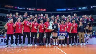 Cignal HD Spikers’ silver awarding ceremony 🥈 | 2024 PVL Invitational Conference