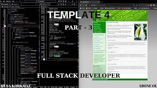 Template - 4 | Part 3 | HTML - CSS | Web Design | Front-End