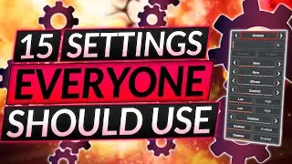 15 Settings EVERYONE Should Use - IMPROVE Your FPS and Aim EASILY - Apex Legends Guide