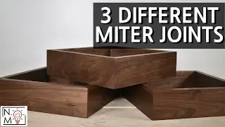 3 Completely Different Miter Joints | Step by Step Tutorial on Cutting VERY Different Miter Joints