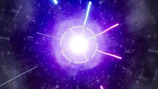 Neon Laser Beam Loop Background | Graphics & Animation